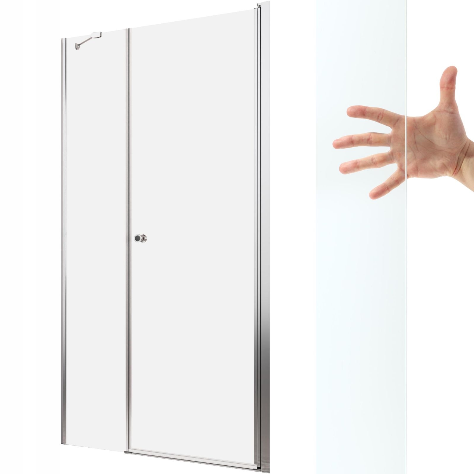 Drzwi prysznicowe prysznic Eos Dws 140 P czyste