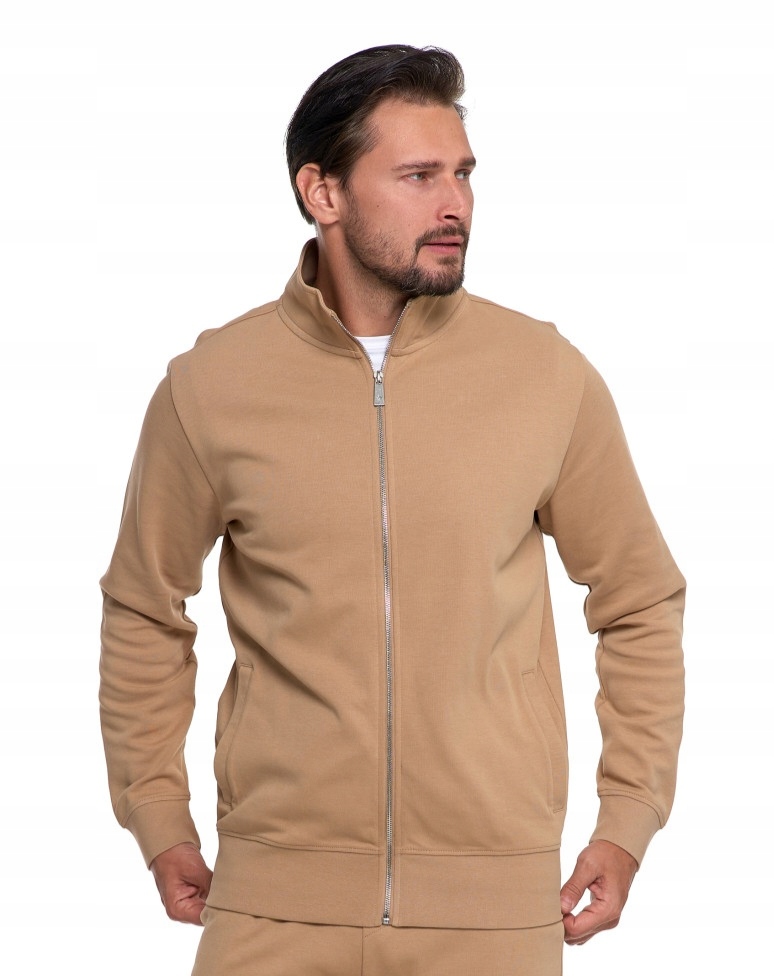 pánská mikina Moraj se stojáčkem , velikost L, béžová