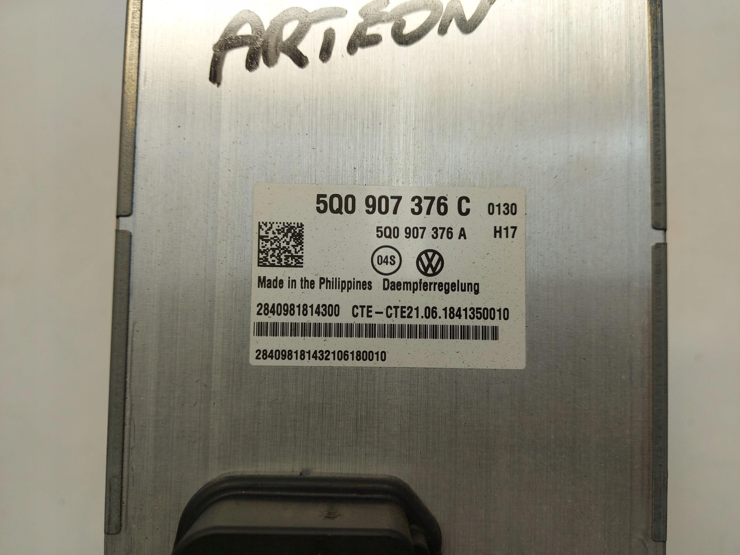 VW Arteon 3G8 2018r module control unit 5Q0907376C