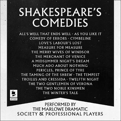 Shakespeare: The Comedies - Shakespeare, William