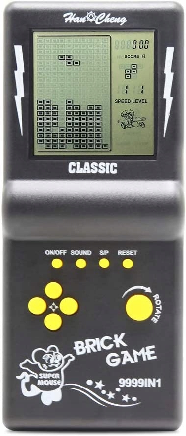 TETRIS GRA ELEKTRONICZNA KONSOLA KIESZONKOWA RETRO Model RS-99