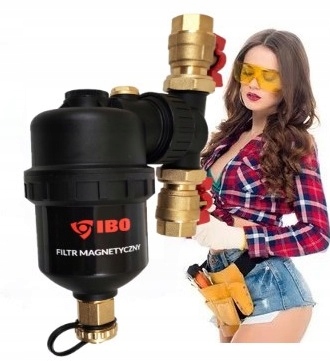 Odlučovač Nečistot Magnetický Filtr 1'' 25