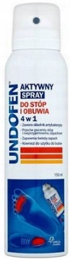 

Undofen Aktywny spray do stóp i obuwia 4w1 150 ml