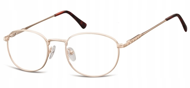 

Oprawki Lenonki Damskie Korekcyjne Złote Okulary