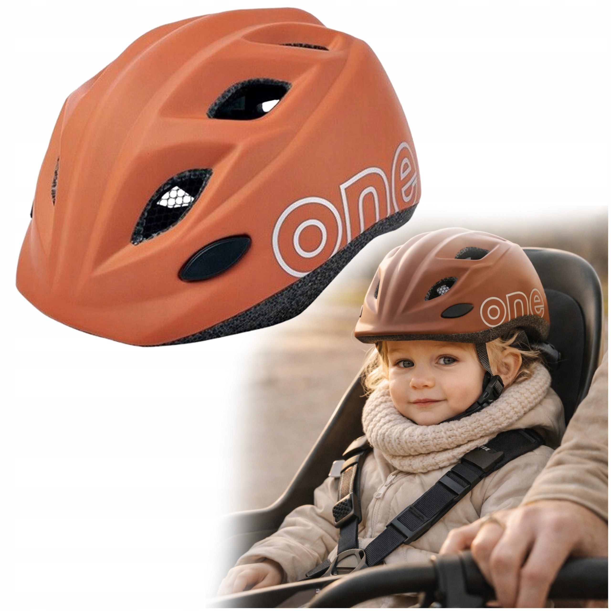 Kask Rowerowy dziecięcy lekki regulowany na rowerek rower Bobike Xs 48-52