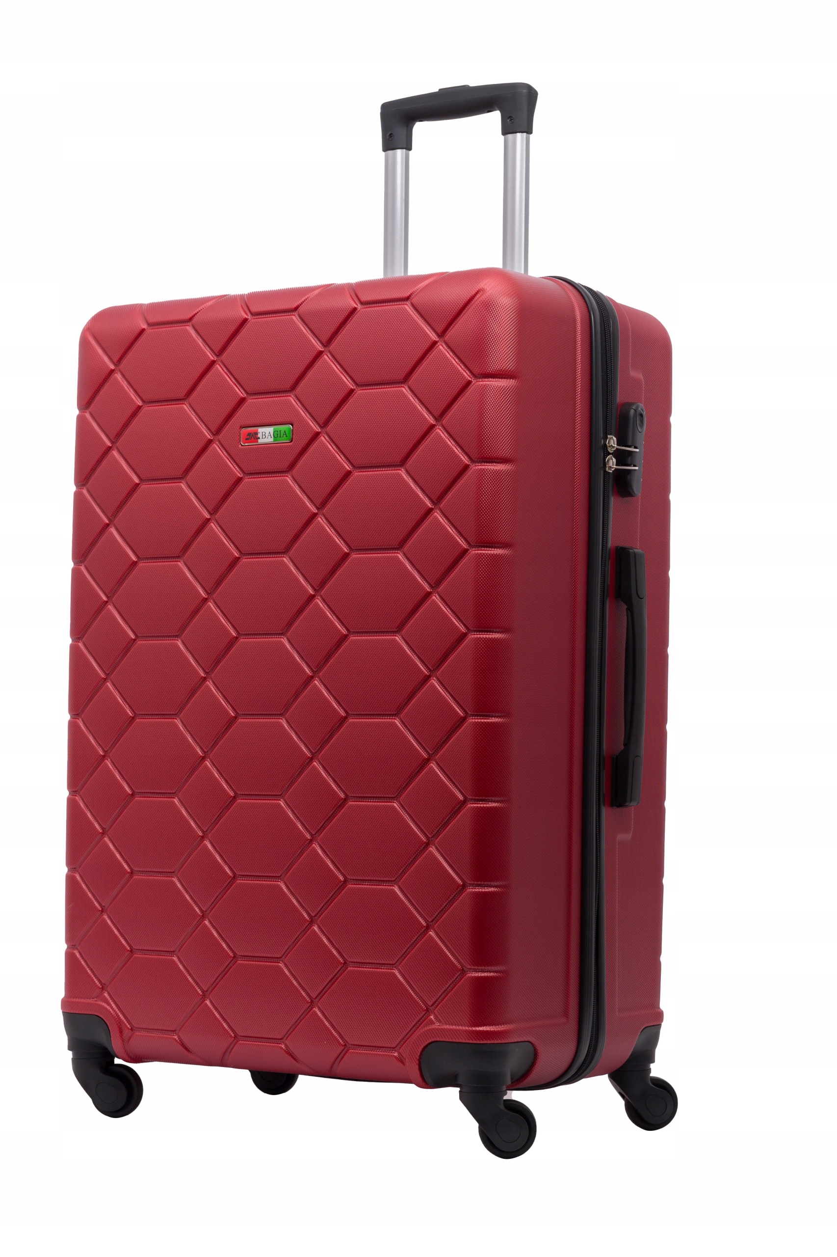 DUŻA WALIZKA PODRÓŻNA BAGAŻ 90L BAGIA WALIZKI ABS AMSTERDAM Wysokość 75 cm