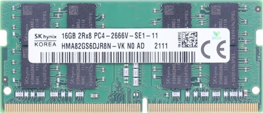 Pamäť Ram 16GB DDR4 Sk Hynix 2666 MHz 1.20V PC4-2666V