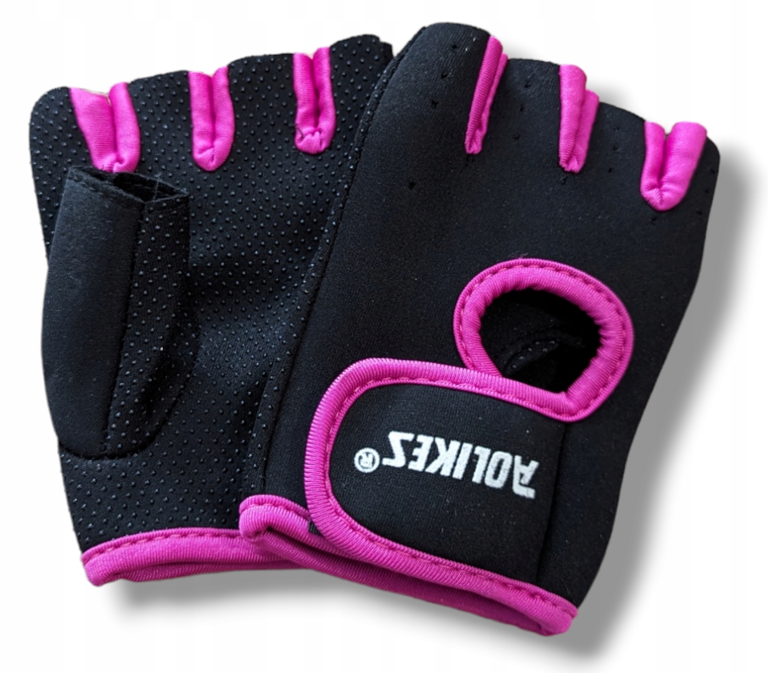 RĘKAWICZKI SPORTOWE DO ĆWICZEŃ NA SIŁOWNIĘ FITNESS ROWEROWE NORDIC WALKING Właściwości antybakteryjne oddychające szybkoschnące