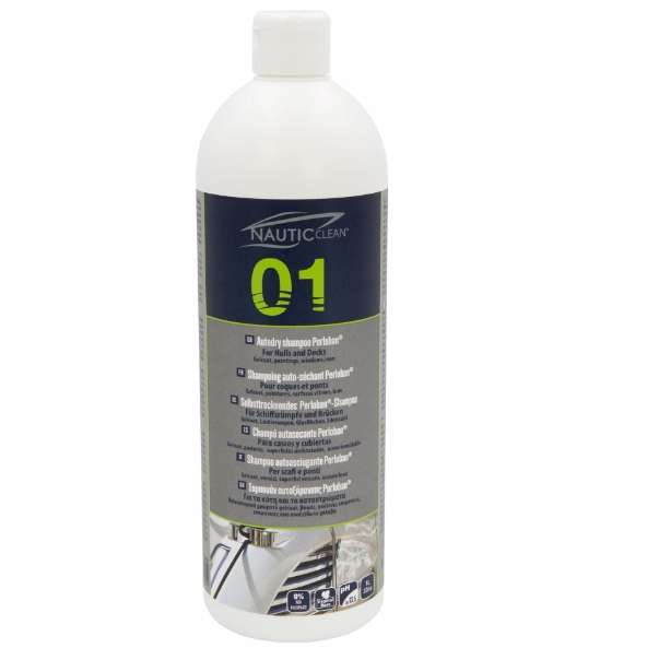 Nautic Clean 01 Szampon Osuszający Do Łodzi 1L