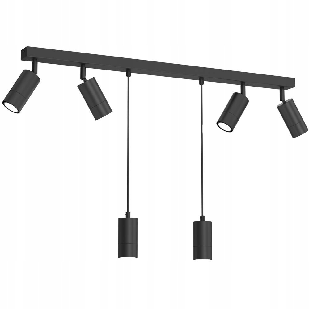 Šesťbodová závesná lampa s reflektormi Link 5188 Luminex