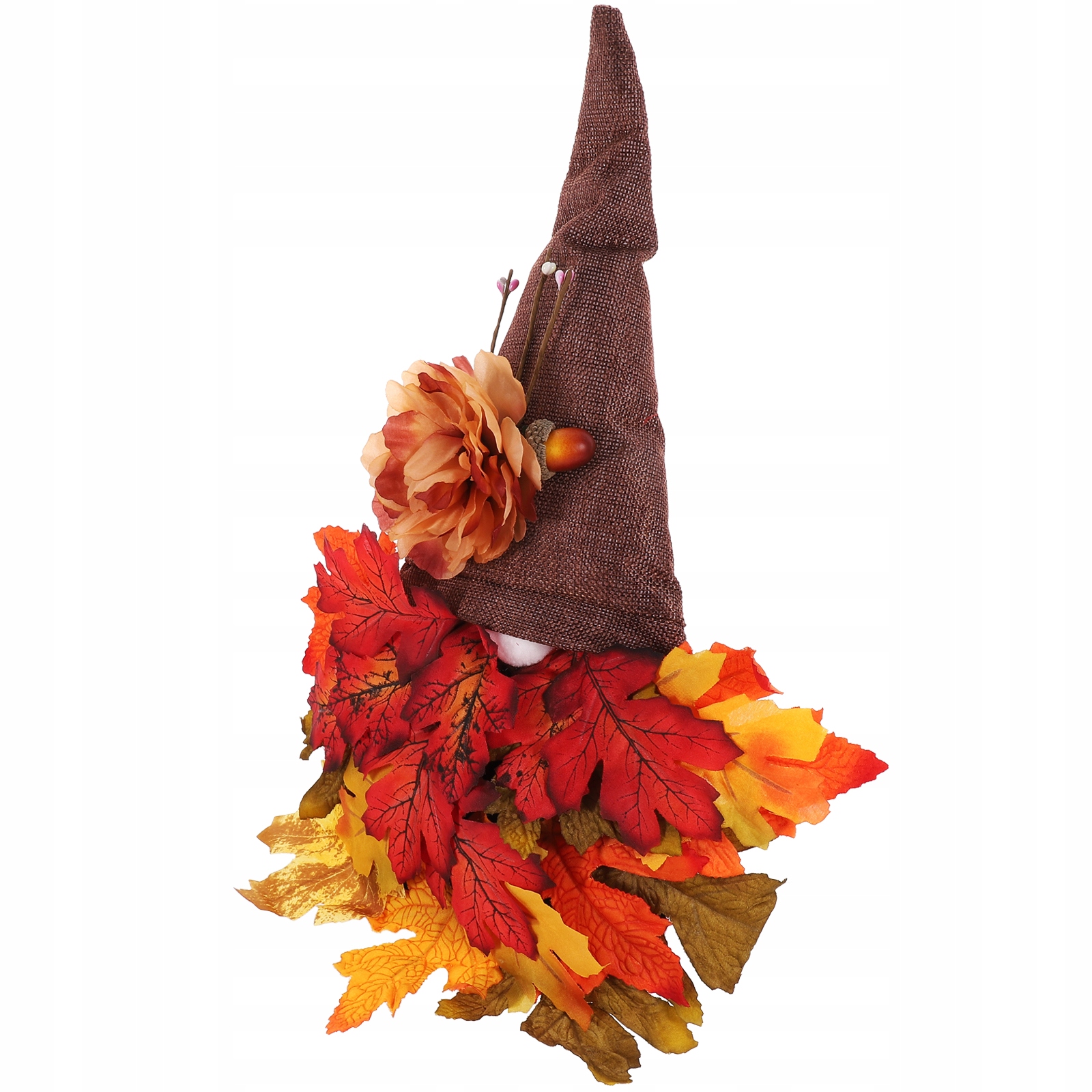 JESIENNY WIESEK GNOME DEKOR Z LIŚCIAMI KLONU DLA Marka bez marki