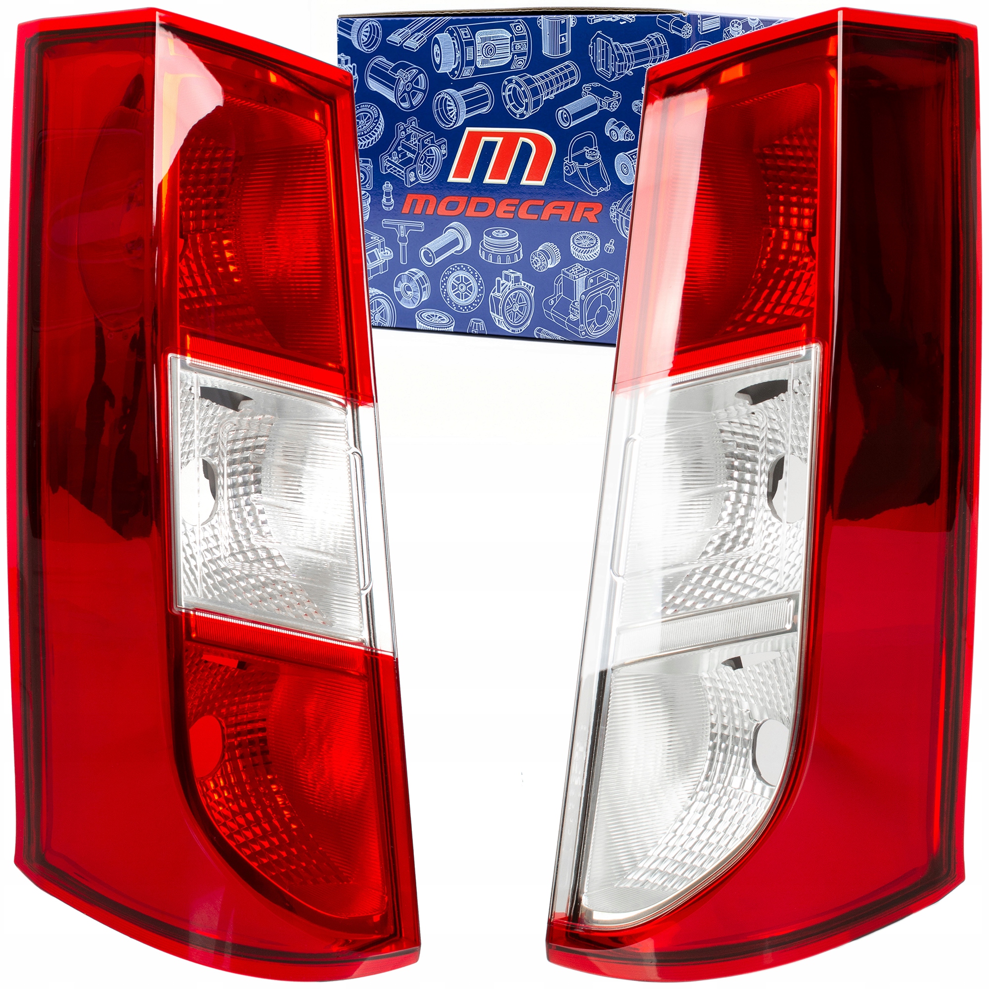 Dacia Dokker 2012 – Zadní Světla Komplet Levá Pravá