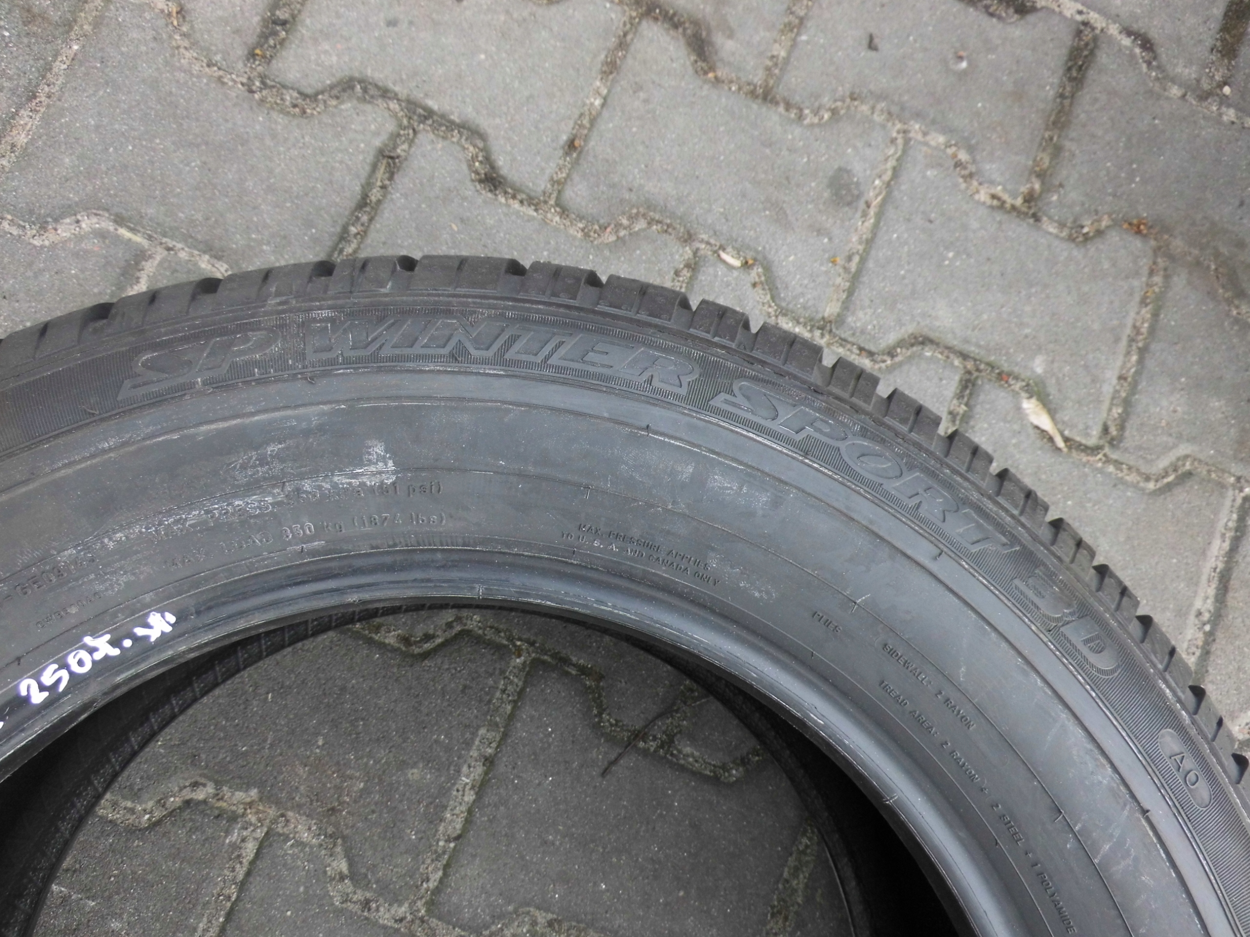 OPONY DUNLOP SP WINTER SPORT 3D 235/60 17'' 102H Średnica 17