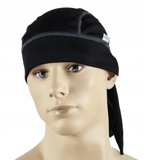 BANDANA na Głowę Chusta Chustka BANDAMA Męska sportowa czarna Stanteks Model brak