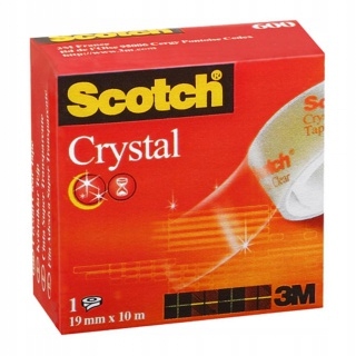 

Taśma biurowa 3M Scotch przezroczysta 19mm