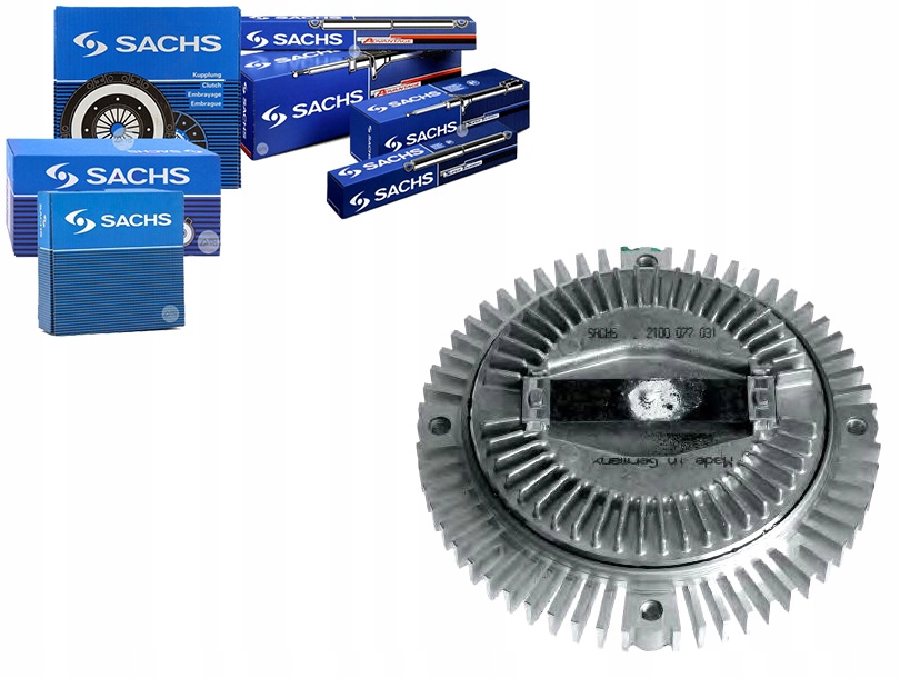 2100 077 - Sachs вискозная муфта VW A4 A6 PASSAT 1,6 - 2,3 1