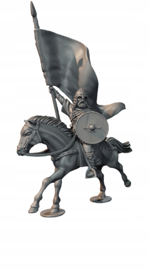 Hengstland Banner Bearer - Mounted - Sztandar 1x