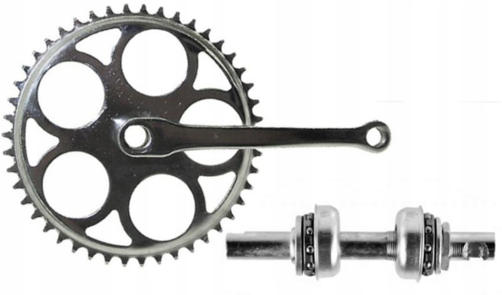 Korba na klin komplet z osią 46T 170 mm