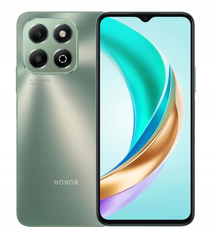 Smartfon Honor X6b, Dual, 256GB 6GB Ram, Zielony Forest Green