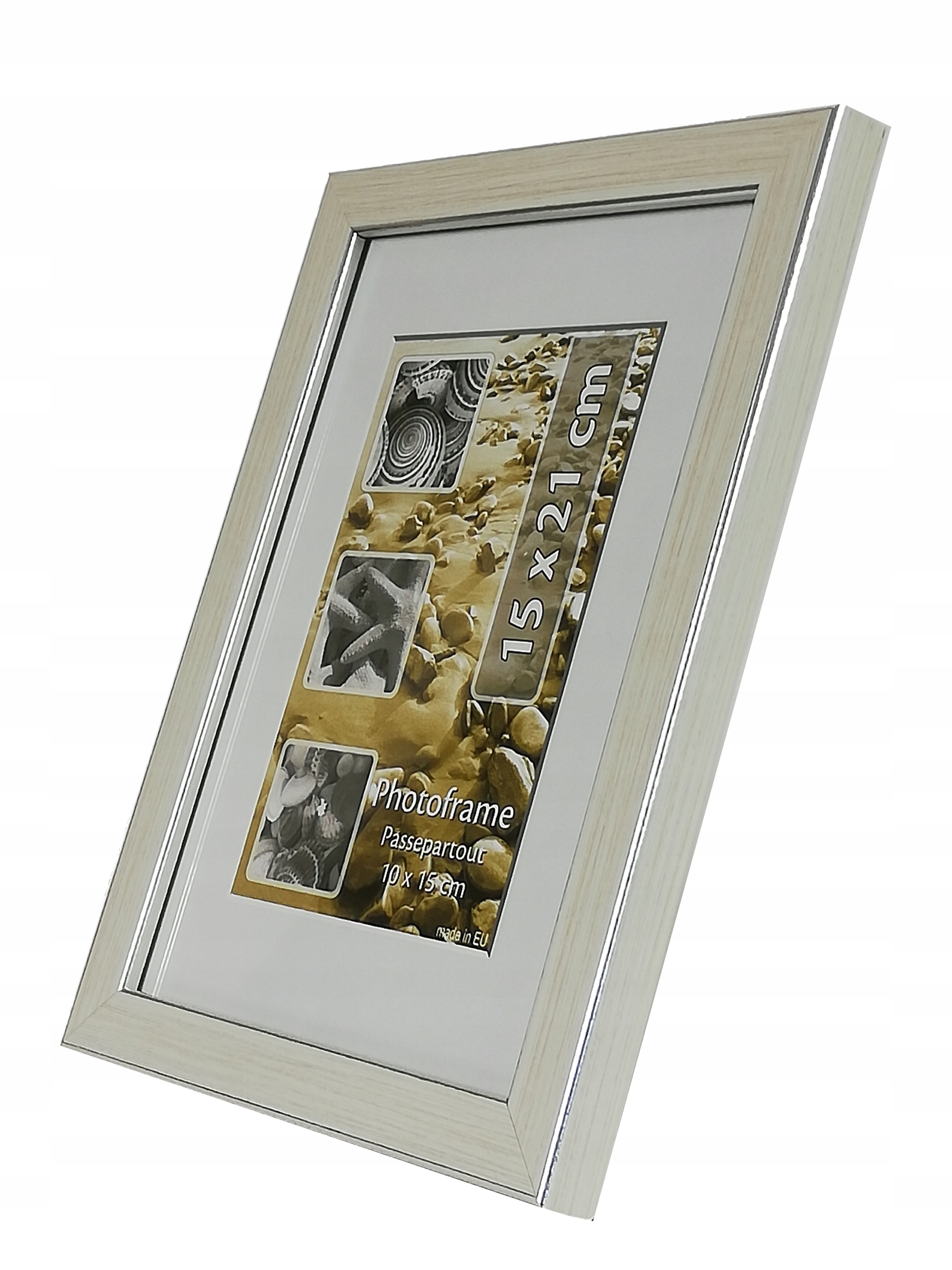 Ramka plastikowa TITAN 15x21 cm. z nóżką (3421)