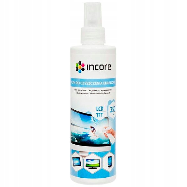 

Płyn do czyszczenia ekranów Incore 250ml