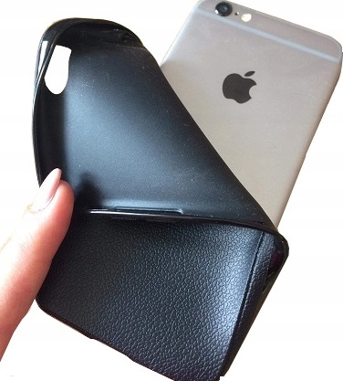 

Silikonowe etui Case iPhone 6 / 6s Czarny
