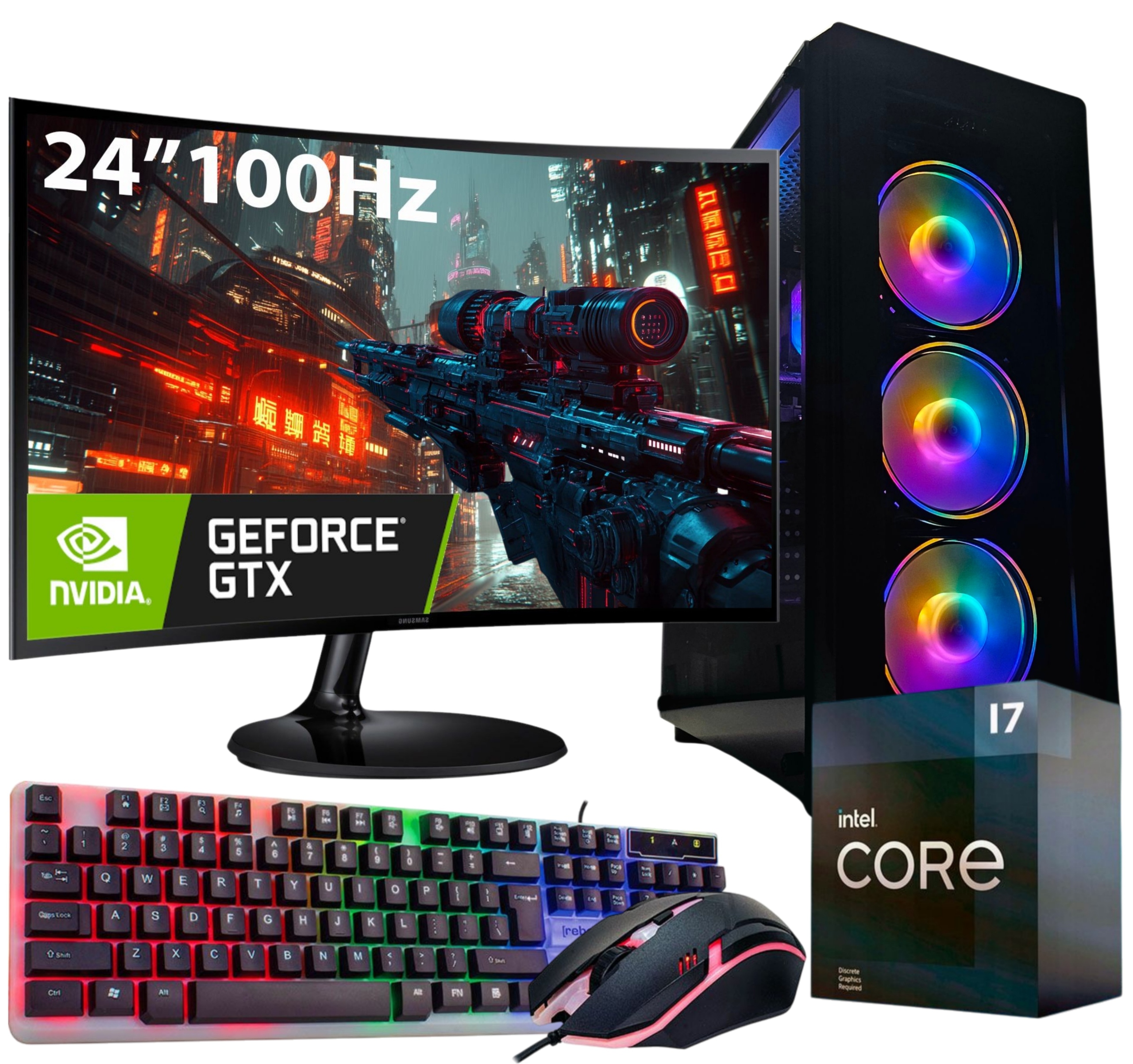 Zestaw Gamingowy I7 16GB DDR4 Gtx 1660S 6GB WIN11