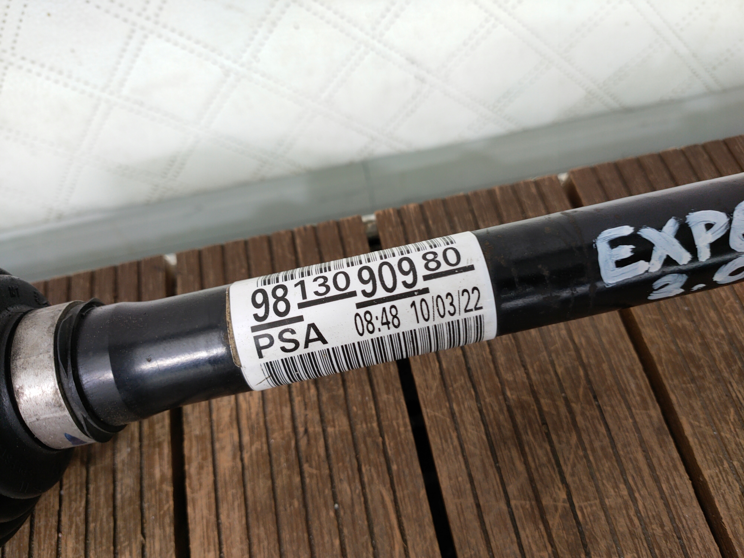 JUMPY EXPERT III 16-25 2.0 BlueHDI semi-axis right long 9813090980 OE