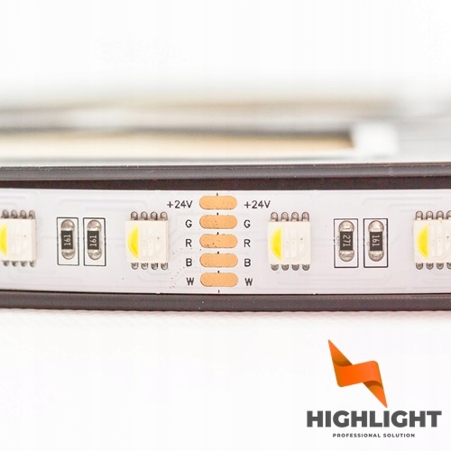 25 m Led pásik Rgbw teplý 5050 24V 19,2W Pro 60LED