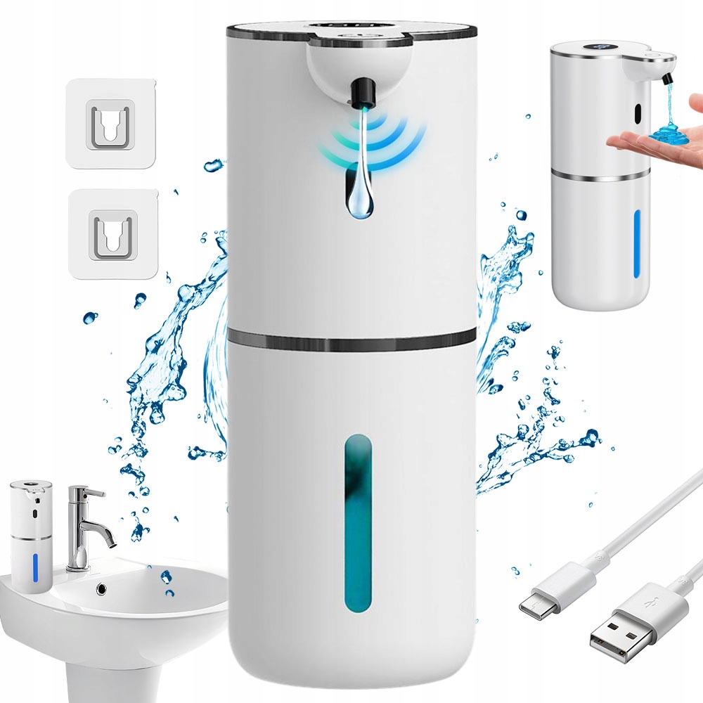 Automatický Dávkovač Tekutin Smart Display Voděodolný IPX5 380ML