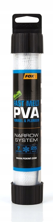 Tunel Pva Edges Fast Melt Pva Mesh Sys 25mm 7m Fox