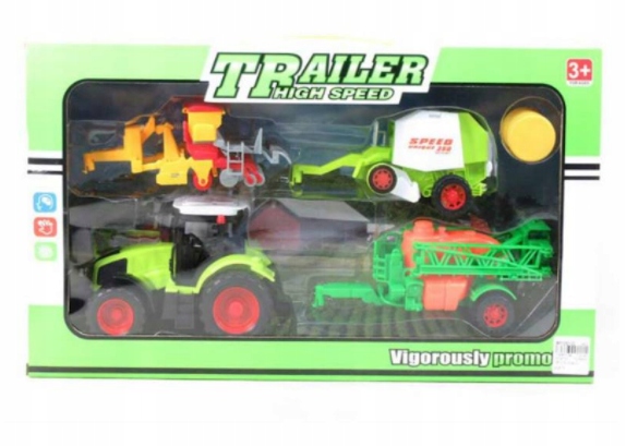 

Bigtoys Zestaw Traktor 3 Maszyny BA7486 38/VIII