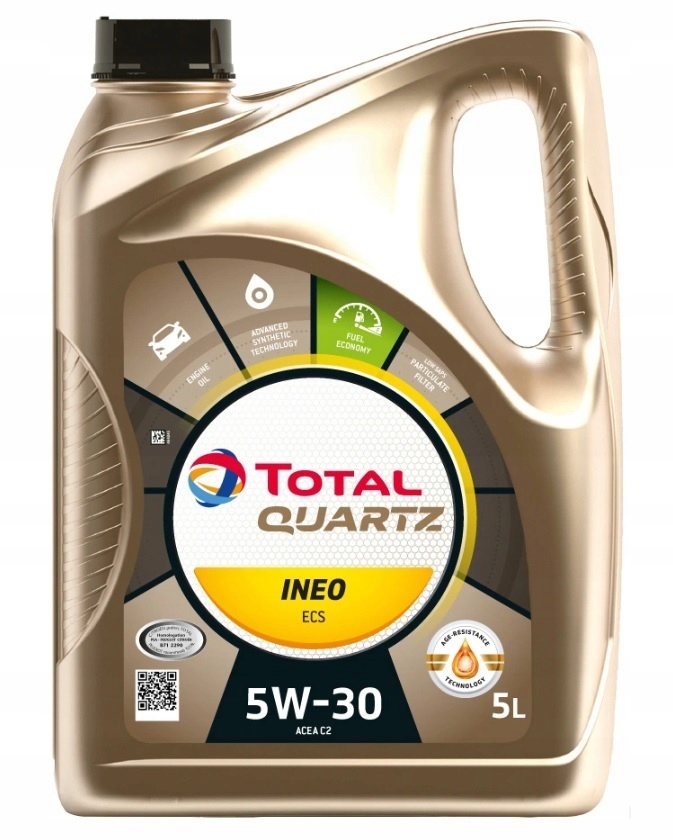 

Olej Total- 5W30 Quartz Ineo Ecs 5L