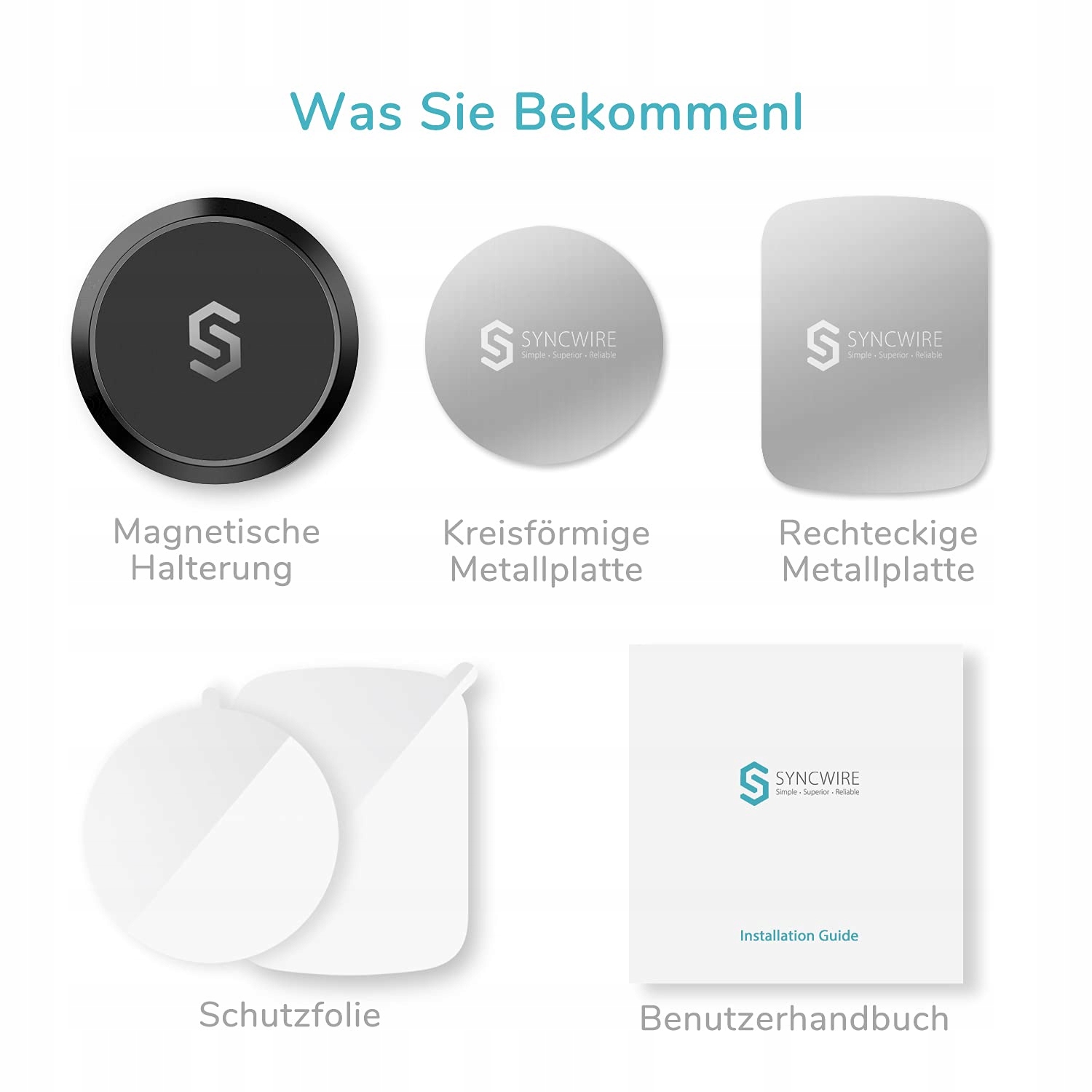 SYNCWIRE Magnetyczny Uchwyt 360° iPhone — miniatura 8