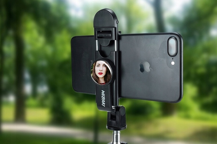 STOJAK NA TELEFON UCHWYT DO ZDJĘĆ SELFIE STICK Obsługiwane systemy operacyjne Android iOS