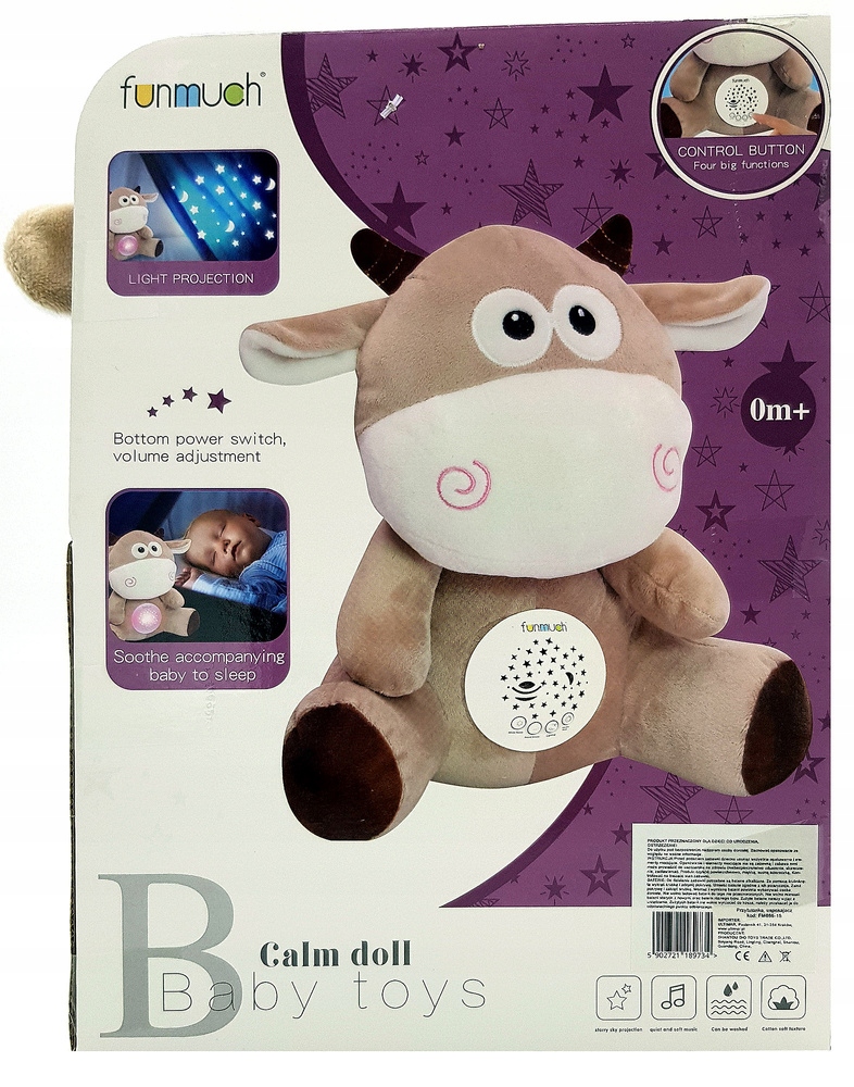 MIŚ Projektor BYCZEK kołysanki POZYTYWKA USYPIACZ Kod producenta FM666-15