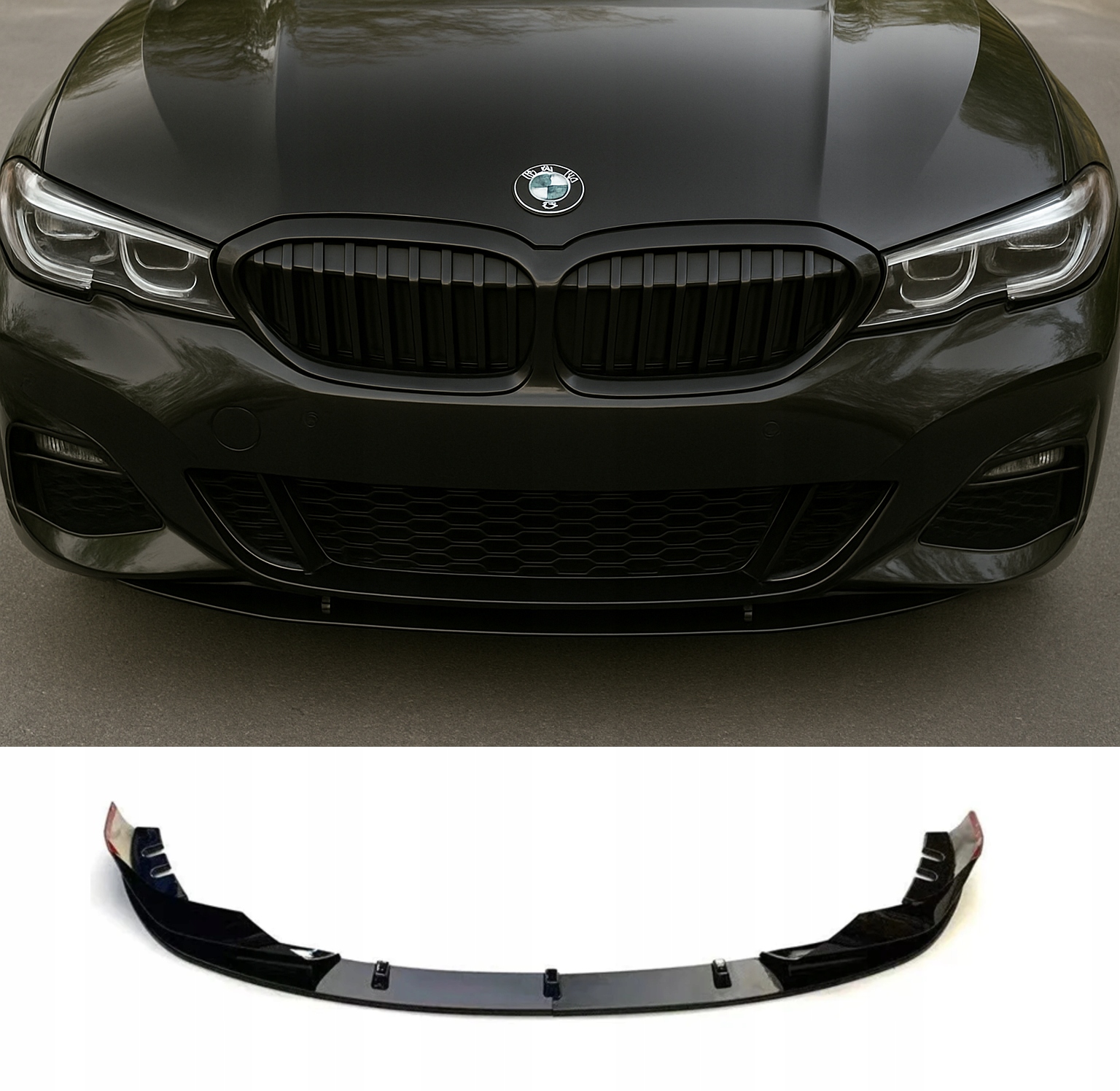 Přední Nárazník Alpina Styl Bmw G20 G21 2019-2022 M Sport Černý