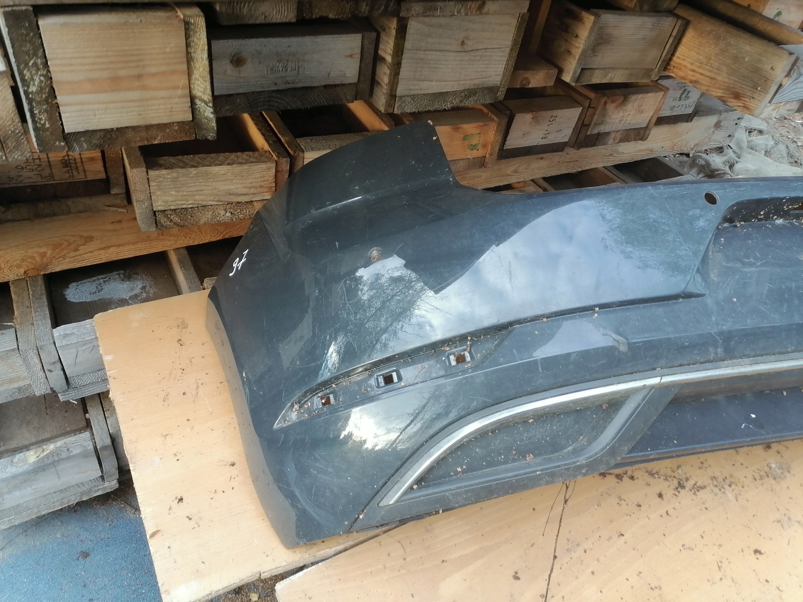bumper rear part VOLKSWAGEN Golf 7 VII PDC 5G6807421BK