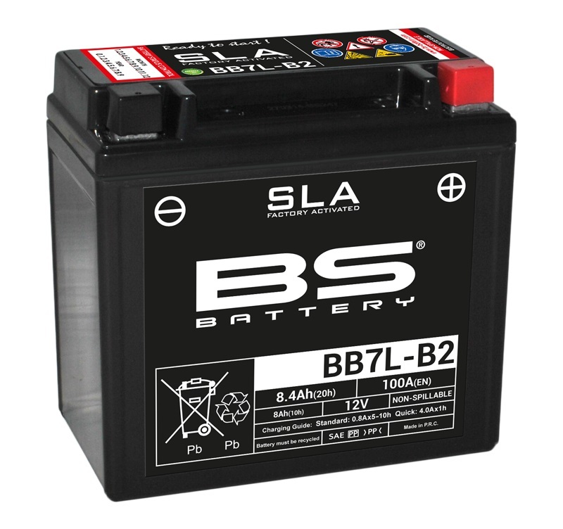 Bs Battery Sla batéria bezúdržbová továrni aktivovaná BB7L-B2 300836