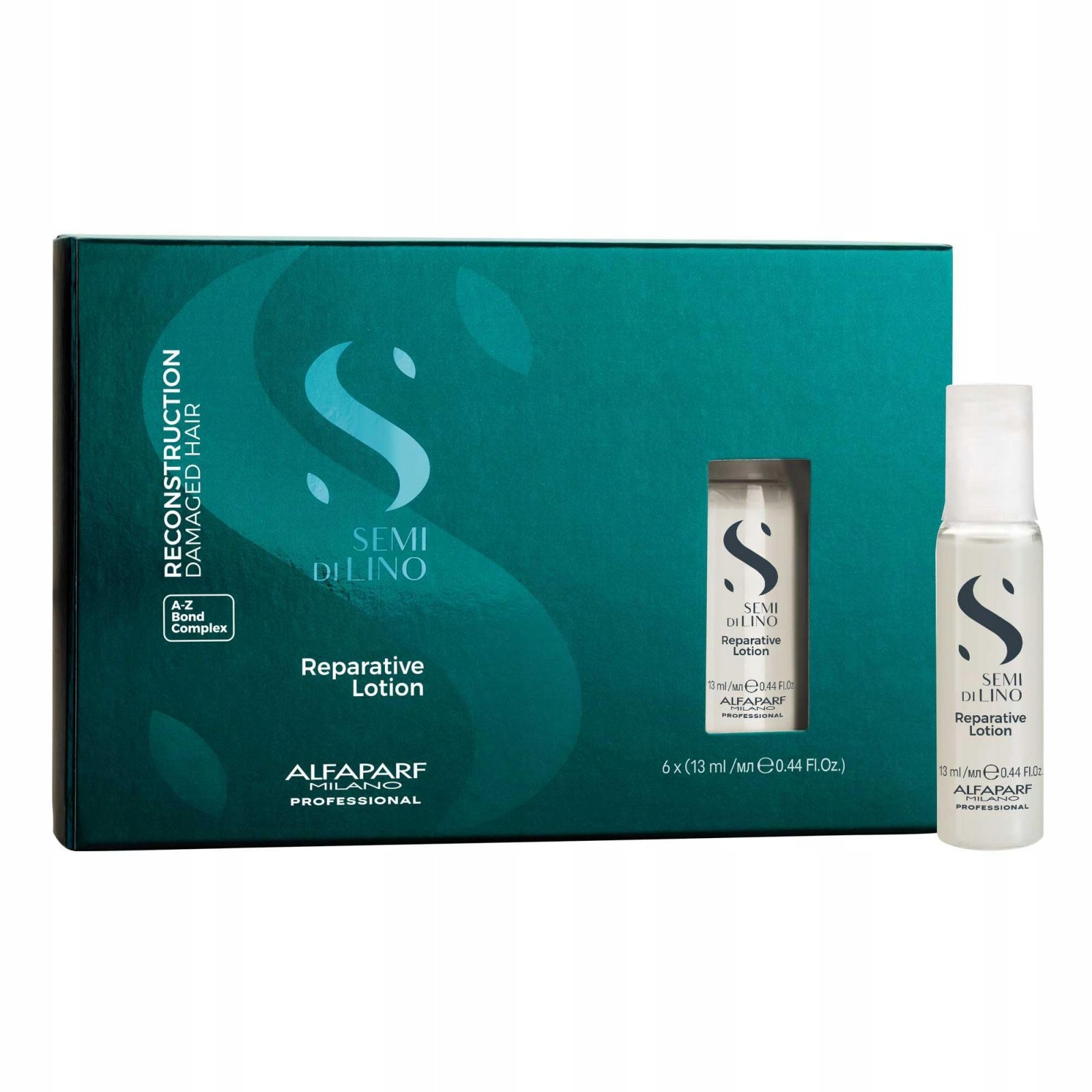 Alfaparf Milano Rekonstrukční Lotion Pro Poškozené Vlasy Semi DI Lino Reconst