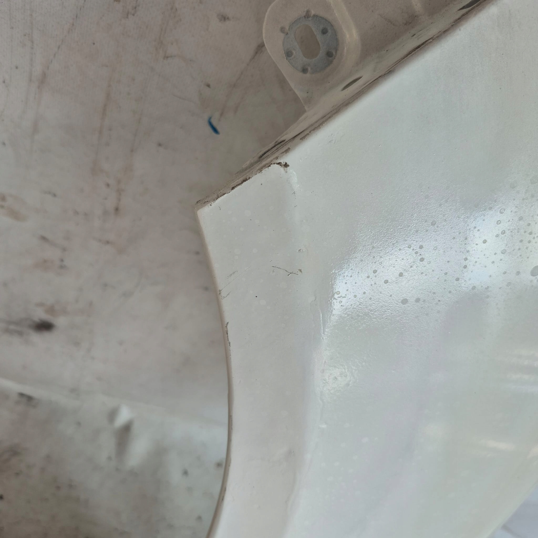 SKODA FABIA II 2 07-14 fender front front left
