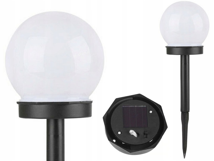 

Lampa Solarna Led Kula Ogrodowa Lampy 10cm