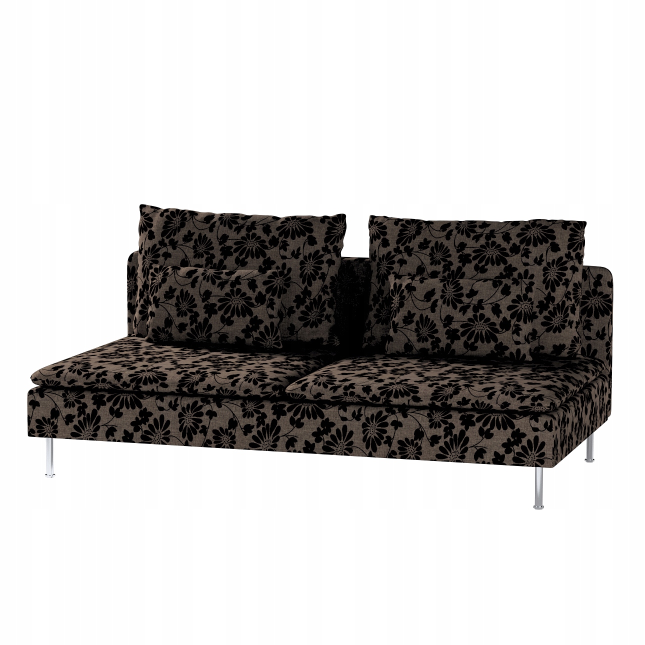 Dekoria Obal na modul Söderhamn 3-místný Ikea šedý