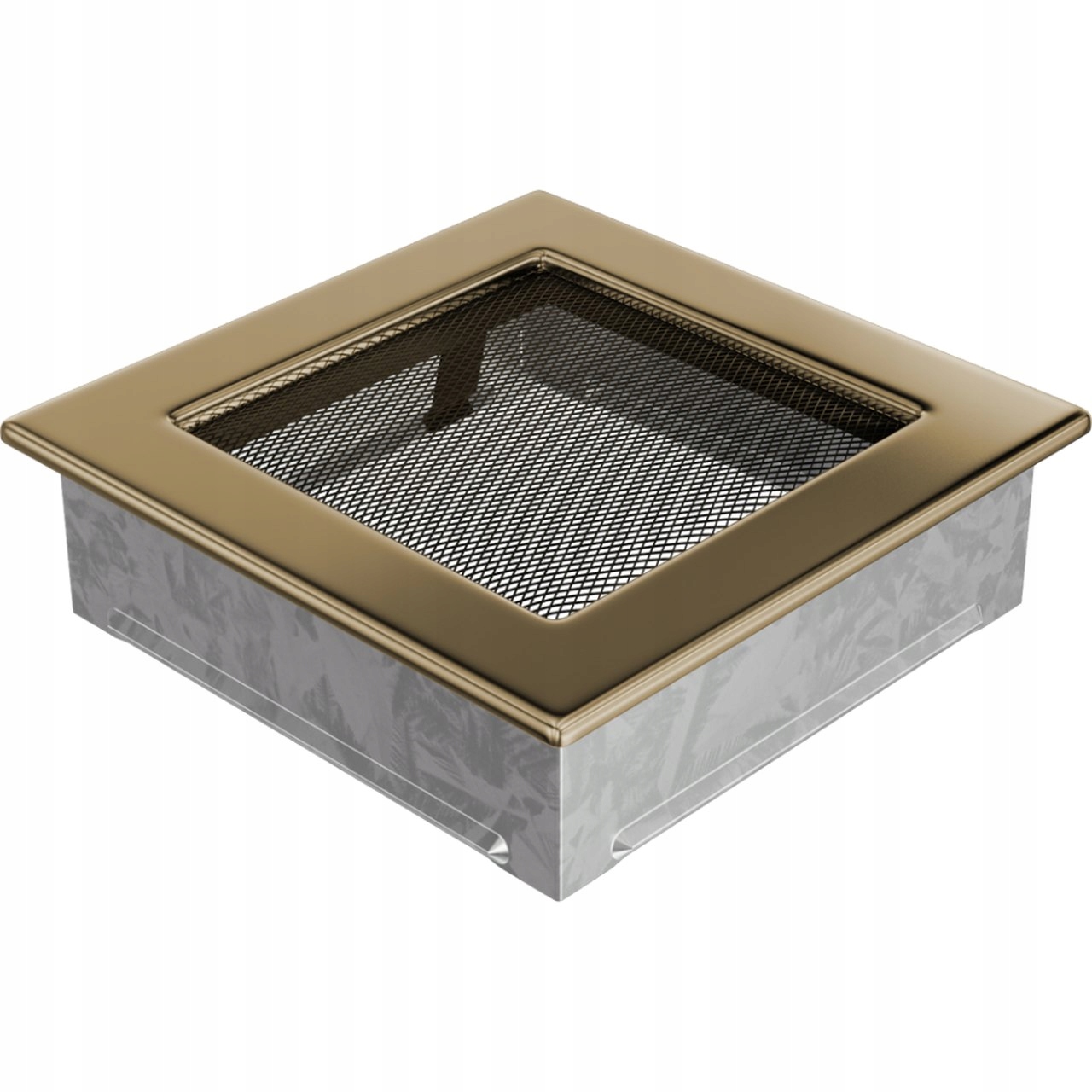 Ventilační mřížka 17x17 pozlacená