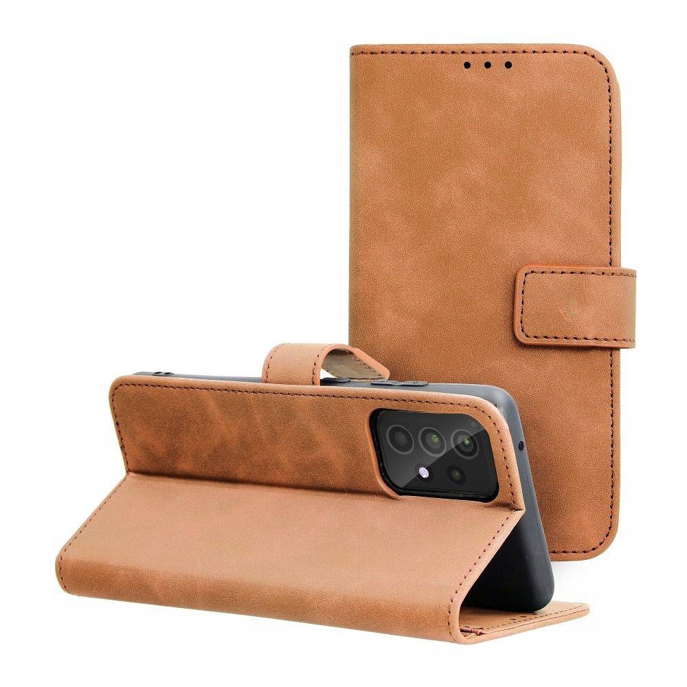 Etui Tender Book Do Samsung A52 5G A52 Lte 4G A52S 5G Brązowy