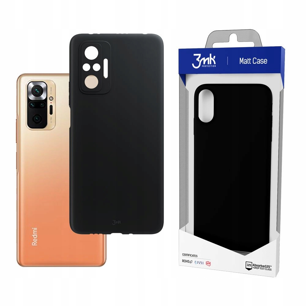 

Etui 3mk Matt Case Black Xiaomi Redmi Note 10 Pro
