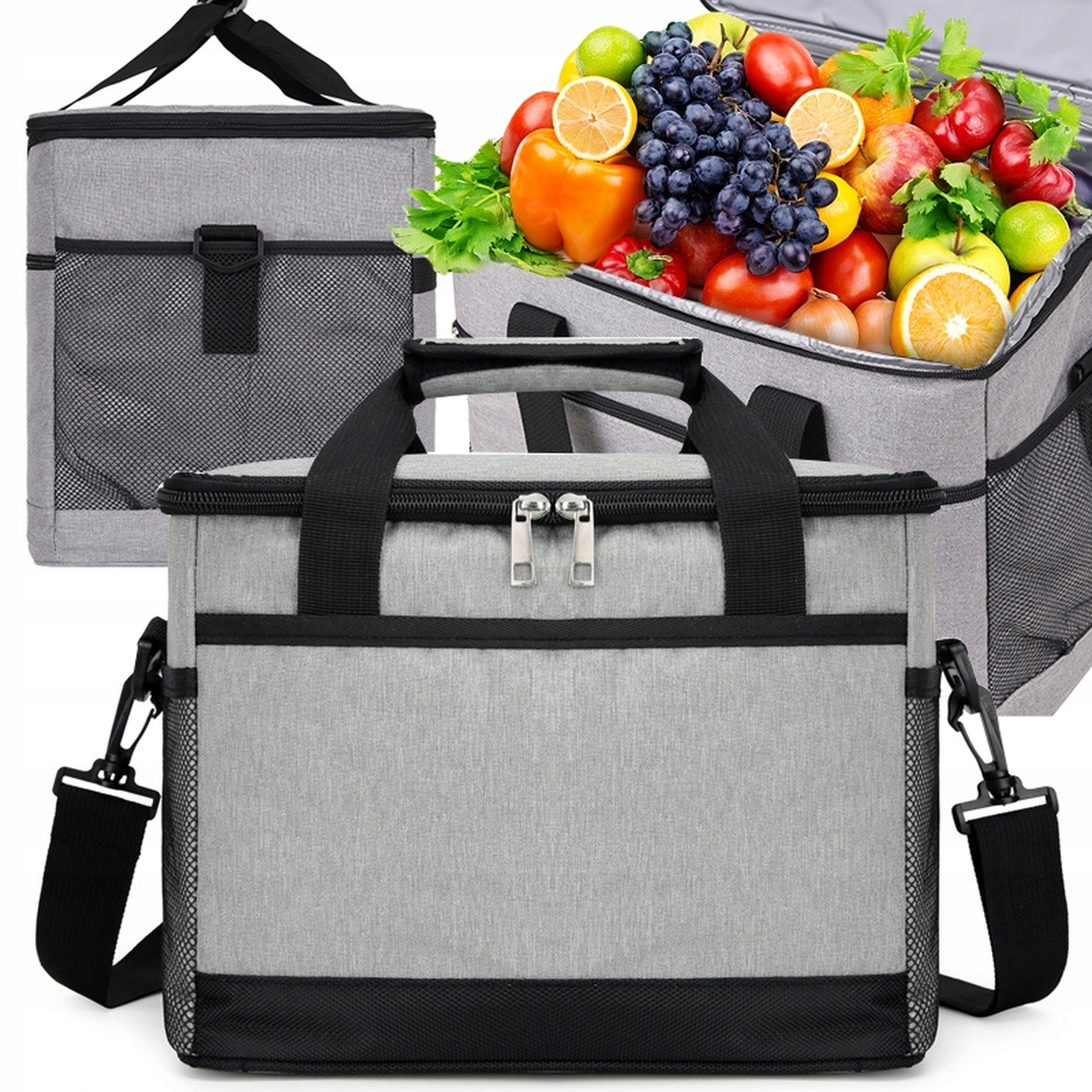 Torba Termiczna Na Ramię Turystyczna Lunch Podróżna 20L XL
