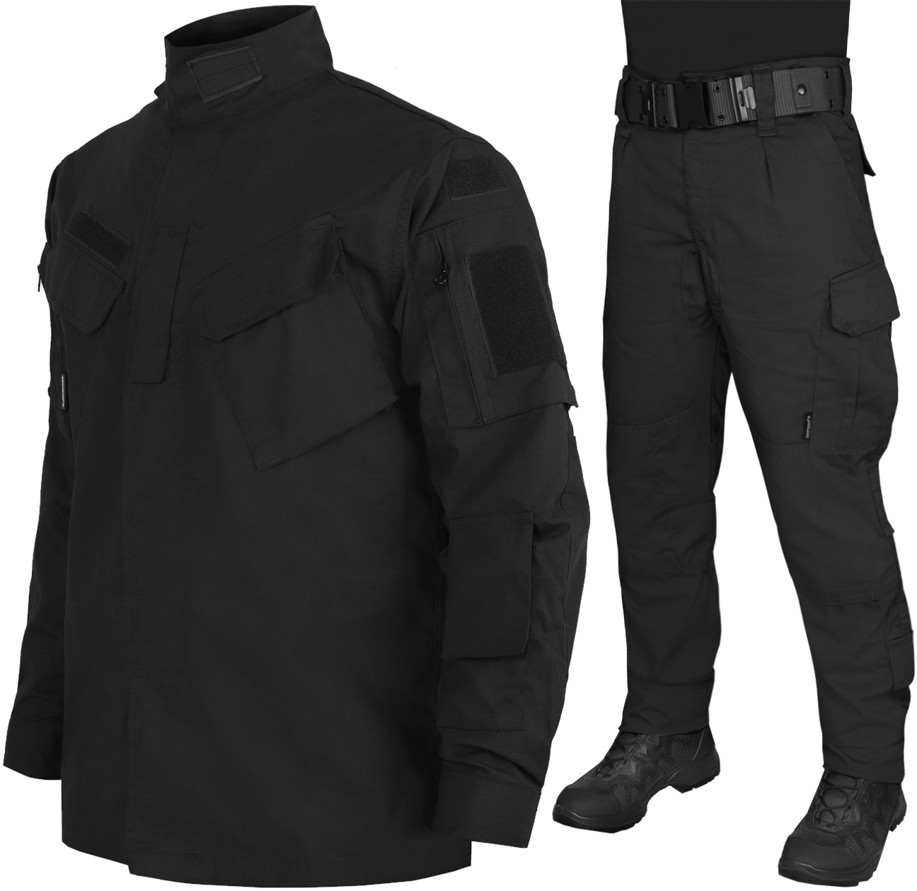 Mundur Taktyczny Polowy 124L Dominator Czarny XL