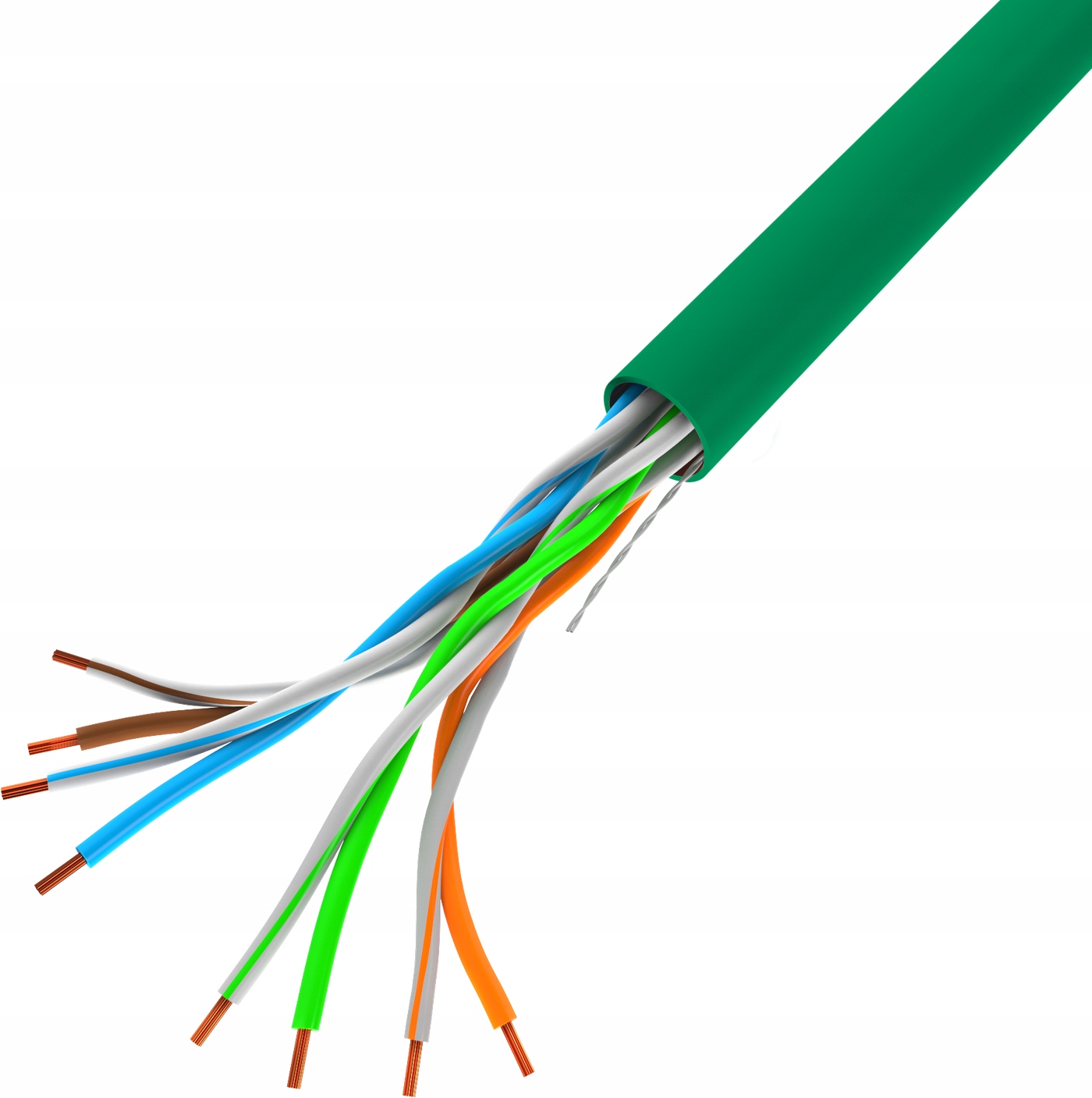 Kabel Sieciowy Skrętka Przewód Lan RJ45 Utp KAT.5E CAT.5E 305M Sieć Lanberg