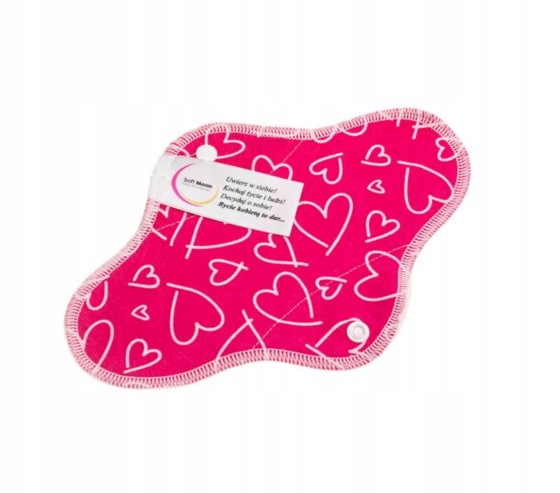 

Wielorazowa Wkładka Higieniczna Mini Serduszka